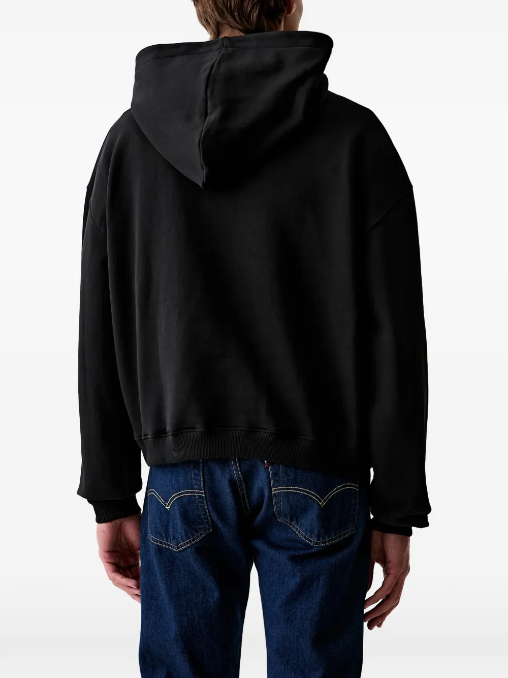 Karl Lagerfeld Jeans Hoodie met logoprint Zwart