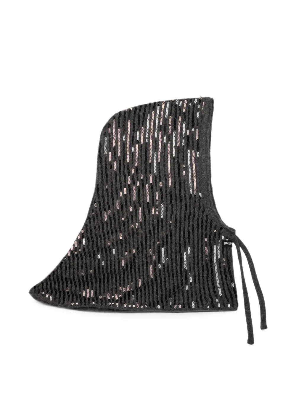 PINKO balaclava with adjustable straps - Grigio