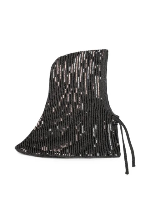 PINKO balaclava with adjustable straps