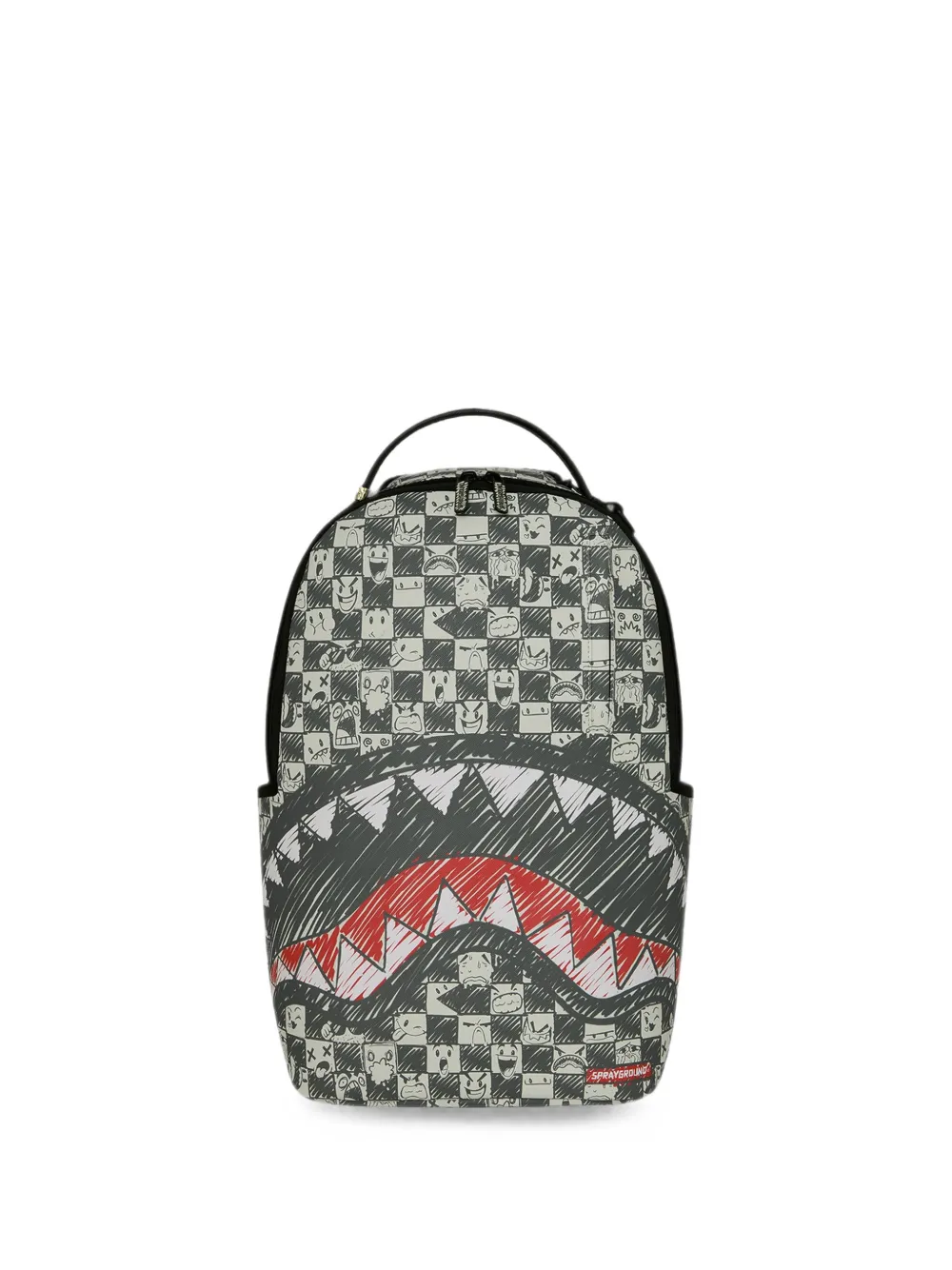 Sprayground Shark in Paris Rucksack - Grau