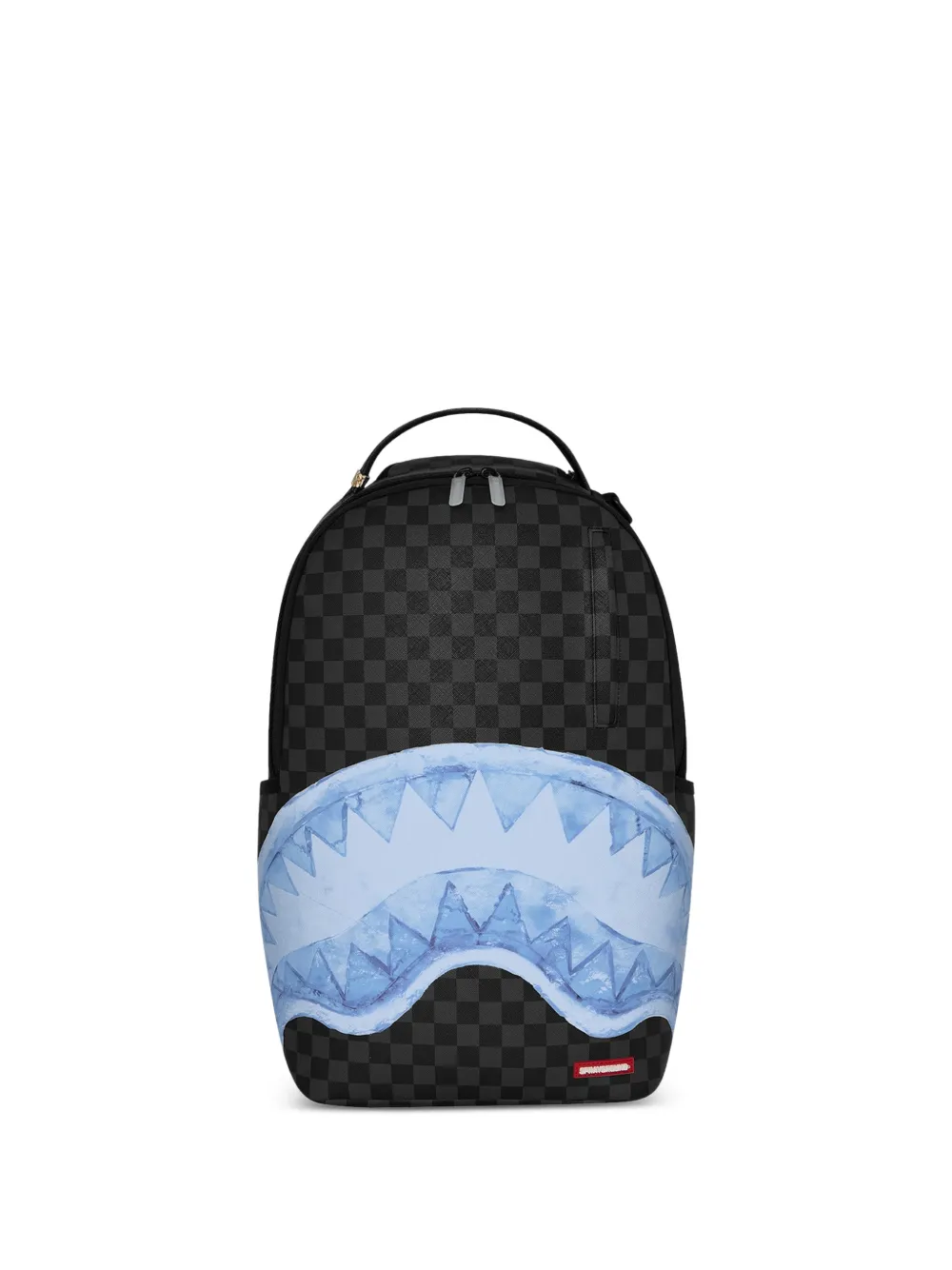 Sprayground Zaino Shark Mouth a quadri - Nero