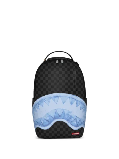 Sprayground mochila Shark Mouth a cuadros
