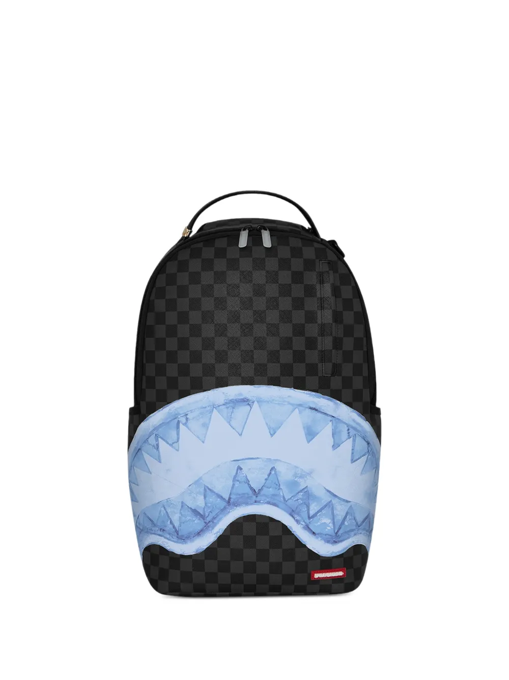 Sprayground Zaino Shark Mouth a quadri - Nero