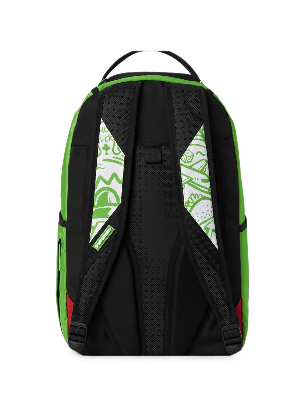 Sprayground Money Bear The Disruptor rugzak met doodle Groen