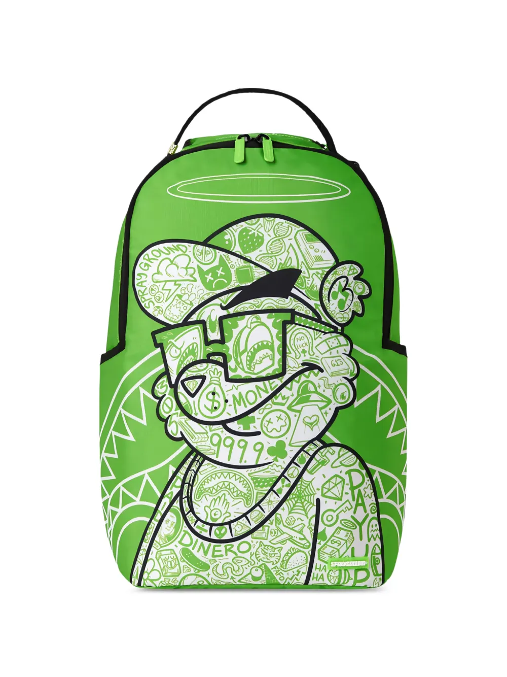 Sprayground Zaino Money Bear The Disruptor - Verde