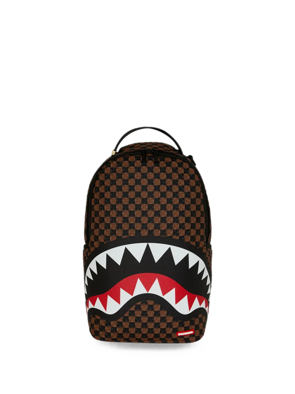Sprayground Zaino Sharks In Paris a quadri - Marrone