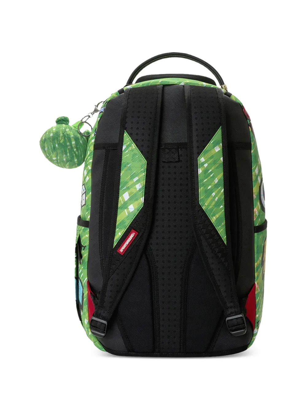 Sprayground Moneybear rugzak met doodle Groen