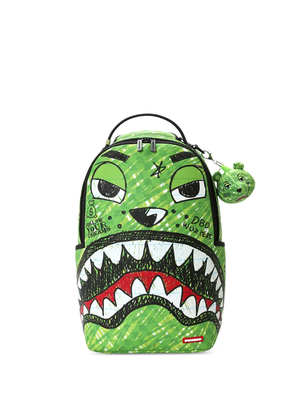 Sprayground Zaino Moneybear - Verde