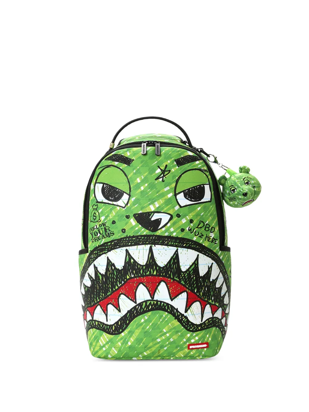 Sprayground Zaino Moneybear - Verde