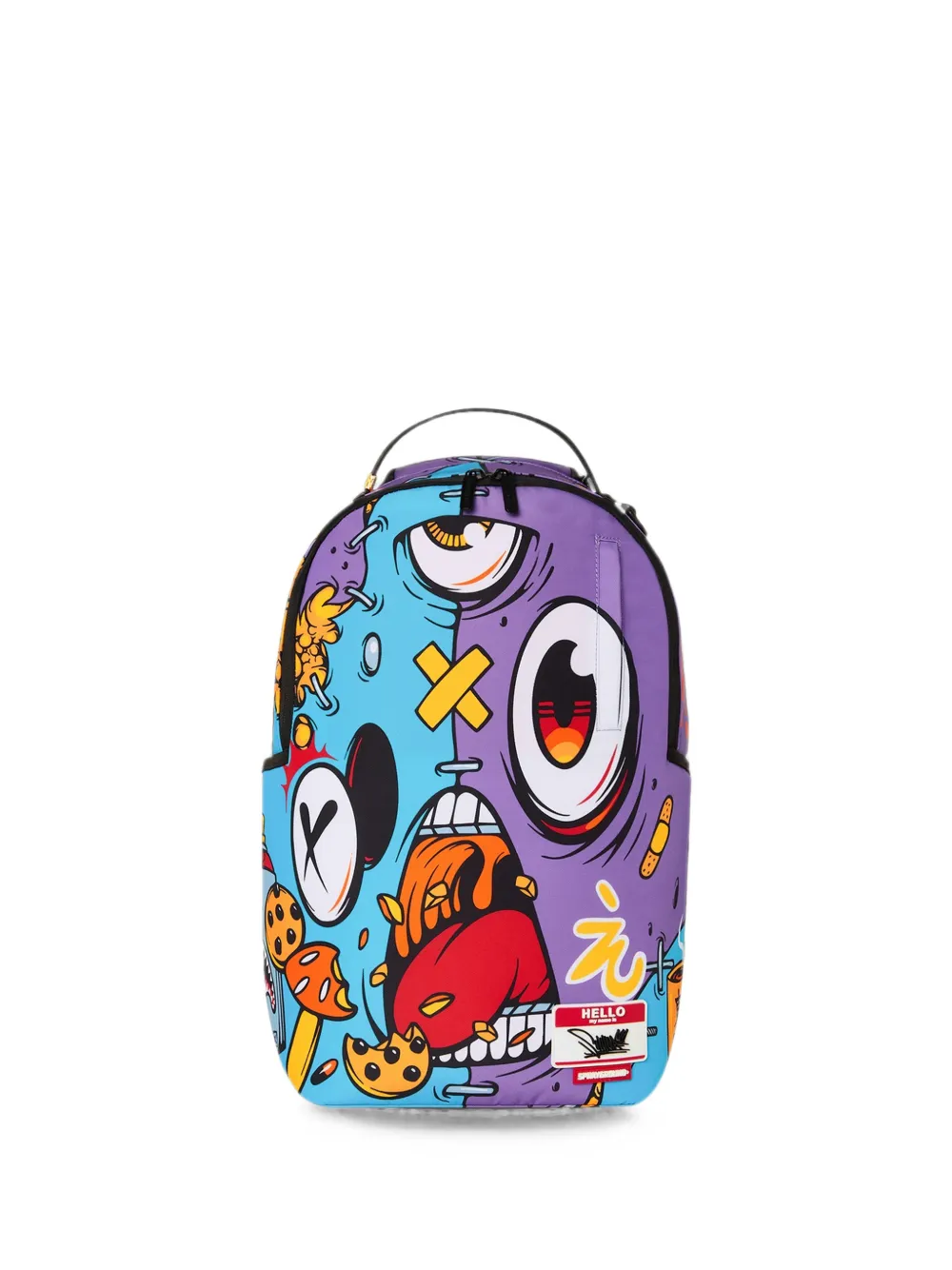 Sprayground x SH11NA01 Beyond Shark Rucksack mit Reißverschluss - Violett
