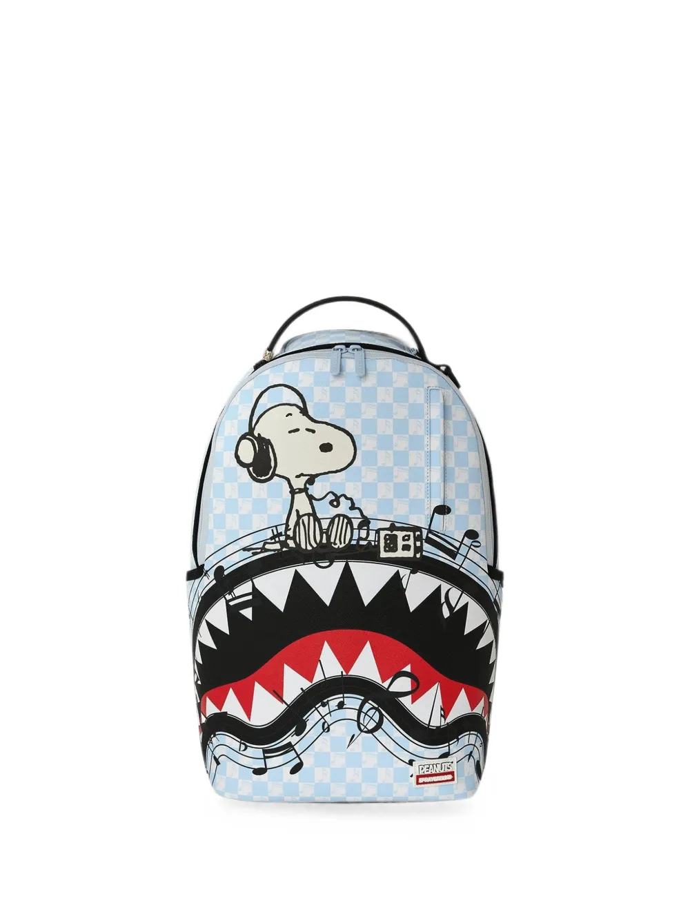 Sprayground Zaino Peanuts Snoopy Tuned Up & Tuned Out - Blu