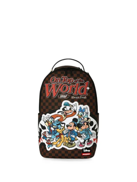 Sprayground x Disney Mickey & Friends checkered backpack