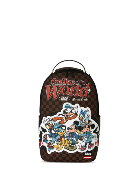 Sprayground x Disney Mickey & Friends checkered backpack
