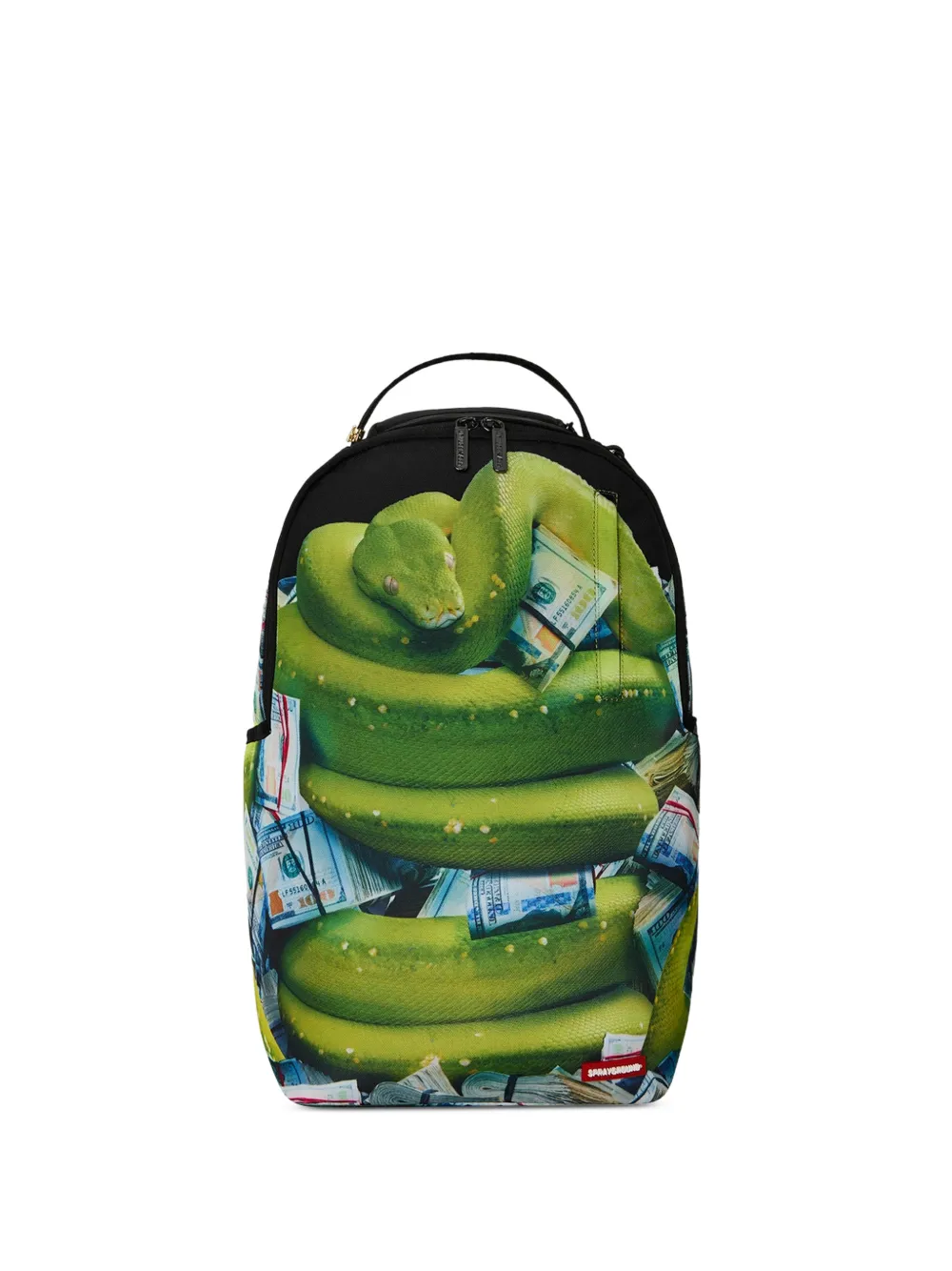 Sprayground Zaino Snake Eyes con stampa - Verde