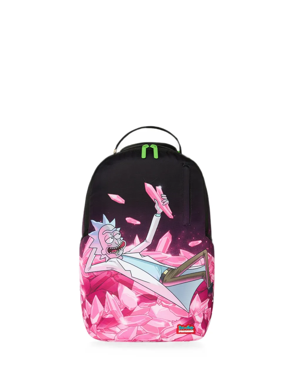 Sprayground x Rick and Morty Rucksack mit Print - Schwarz