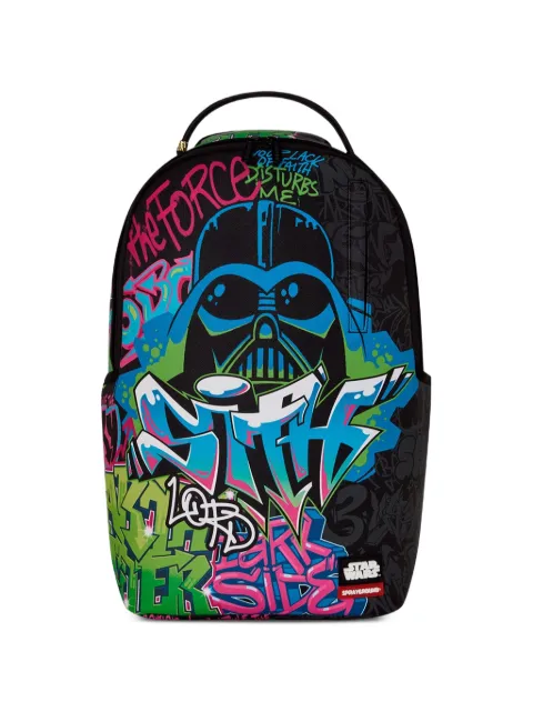 Sprayground x Star Wars Vader graffiti-print backpack