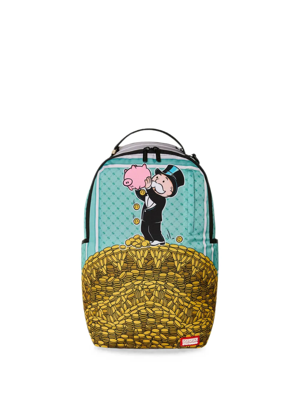 Sprayground x Monopoly Make Sure It´s All There Rucksack - Blau