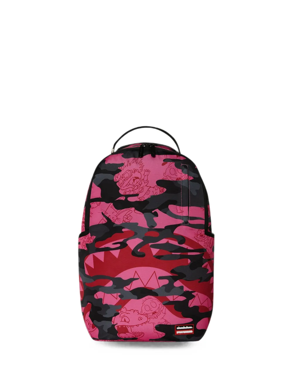 Sprayground x Nickelodeon 90's Rucksack mit Camouflagemuster - Rosa