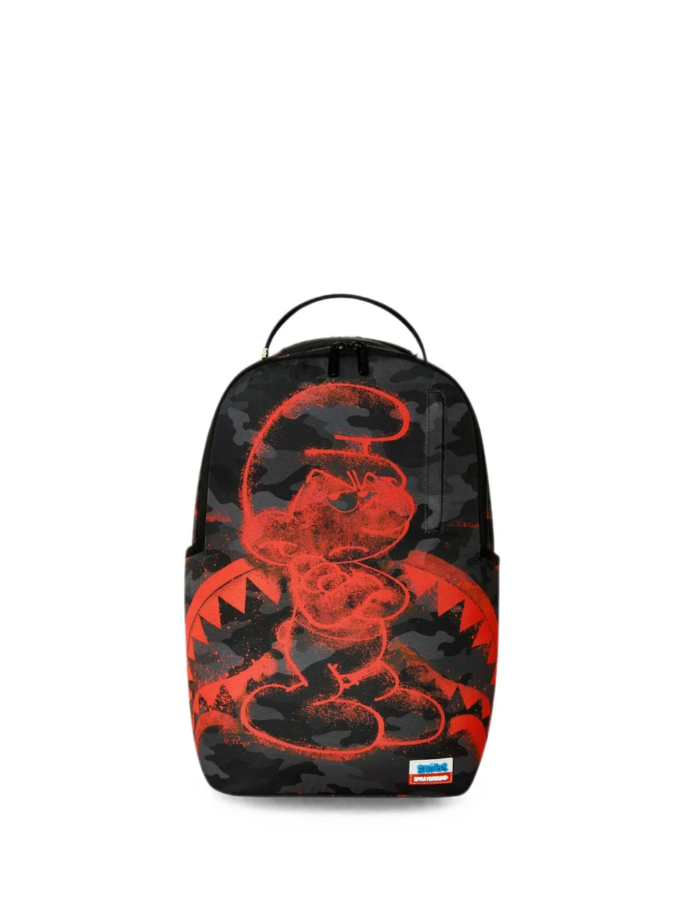 Sprayground x Smurfs Zaino Attitude con stampa - Nero
