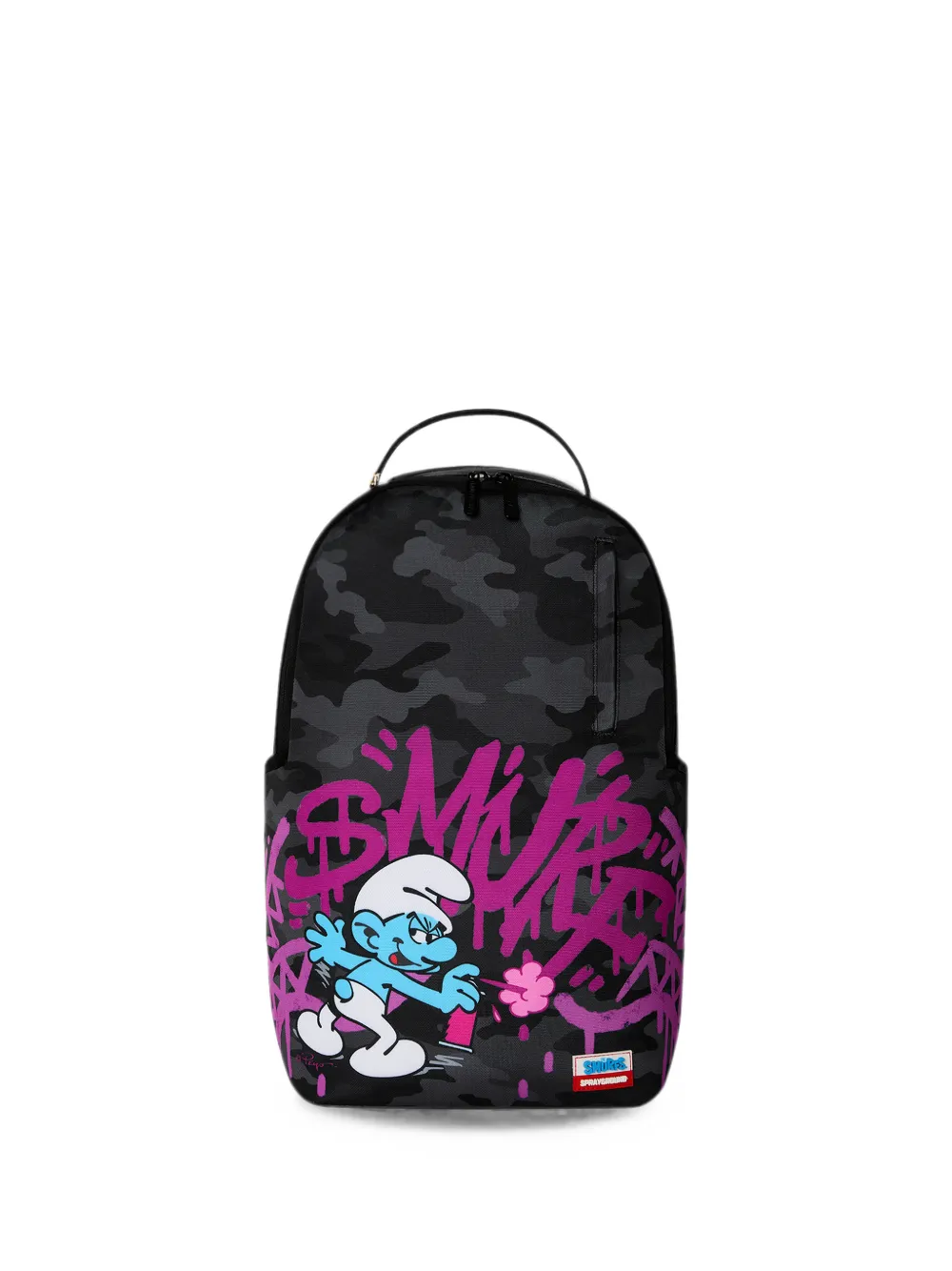 Sprayground x Smurfs Zaino Shark Tag - Nero