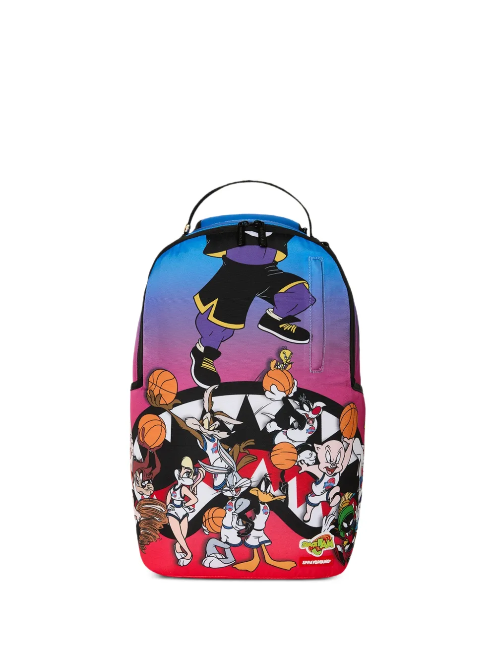 Sprayground x Space Jam Zaino con stampa grafica 25th Anniversary - Rosa