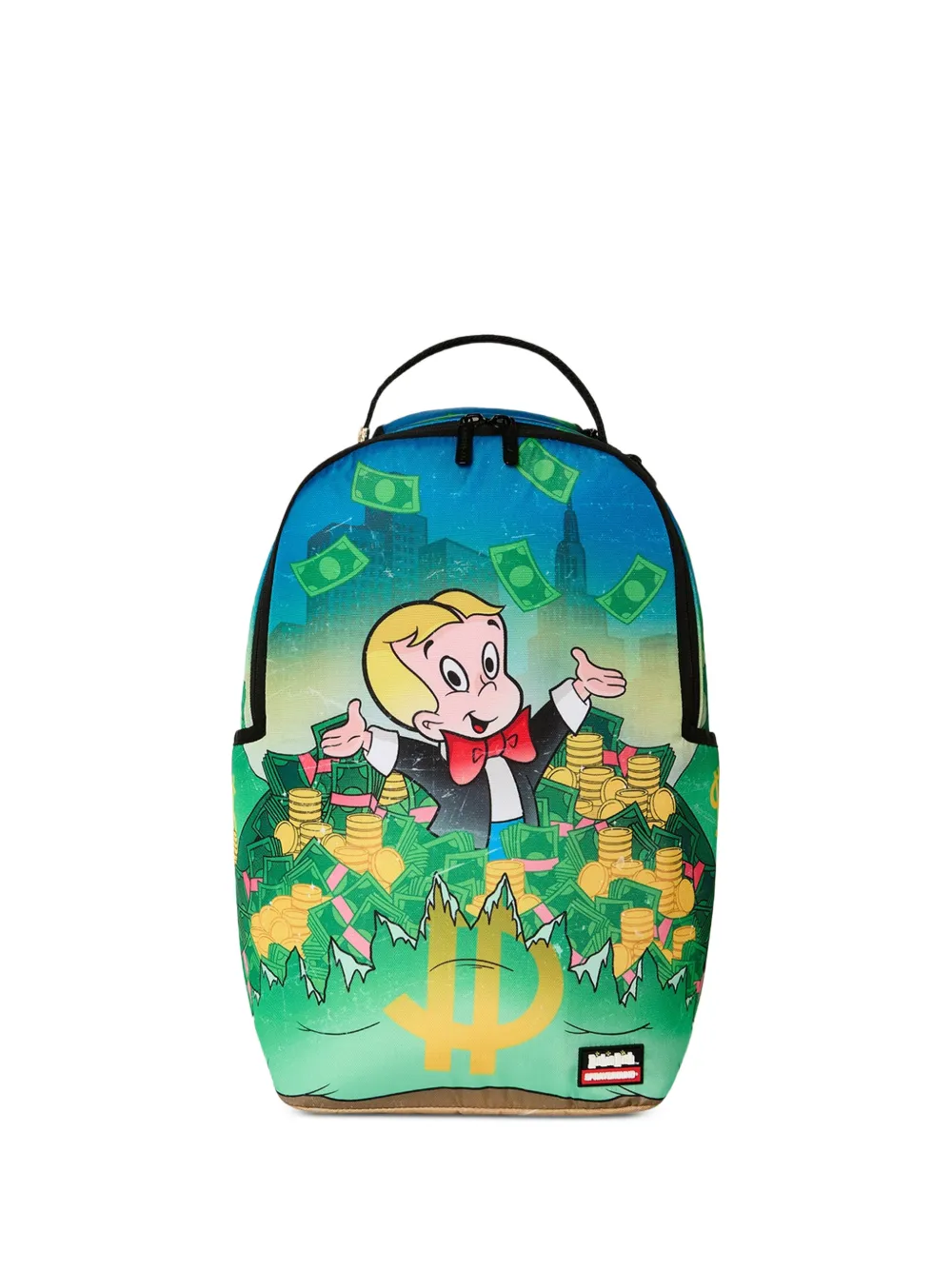 Sprayground x Richie Zaino Rich Shark Stacks - Verde
