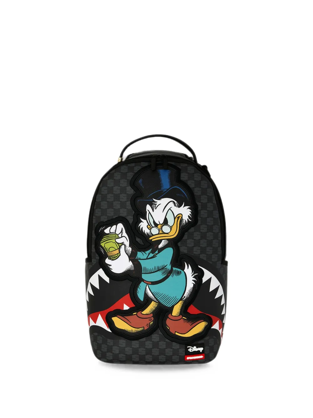 Sprayground x Disney Zaino McDuck con stampa grafica - Nero