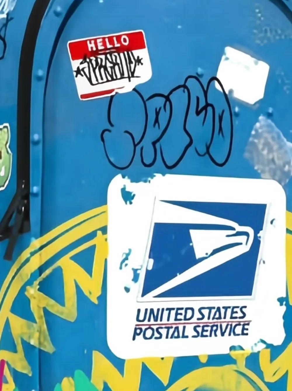 Sprayground USPS Mailbox Vandal rugzak Blauw