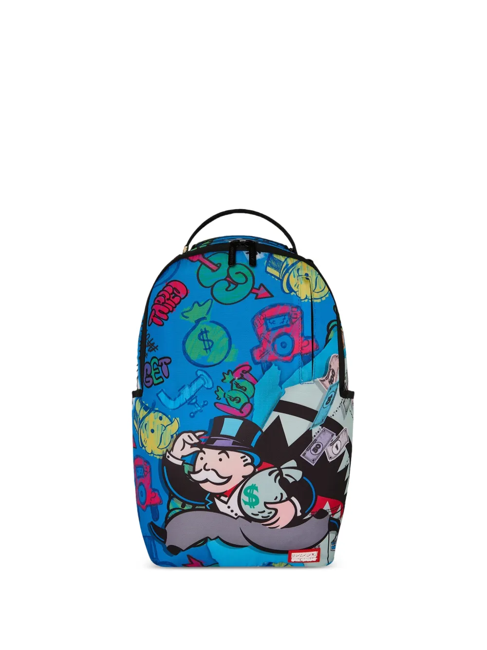 Sprayground x Monopoly Zaino Tear Through - Blu