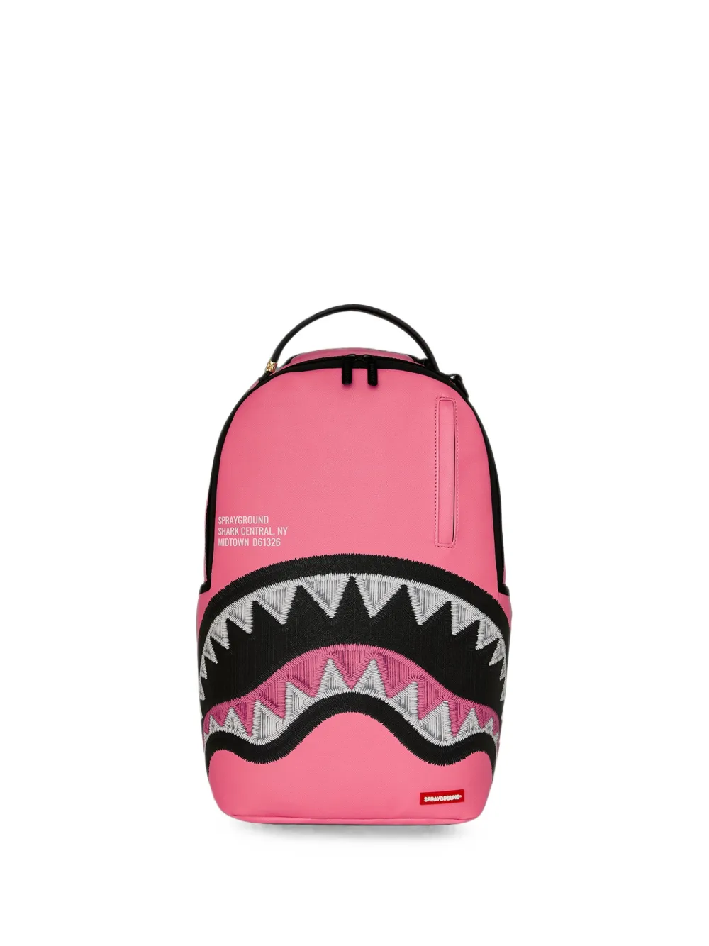 Sprayground Zaino Shark Central con ricamo - Rosa