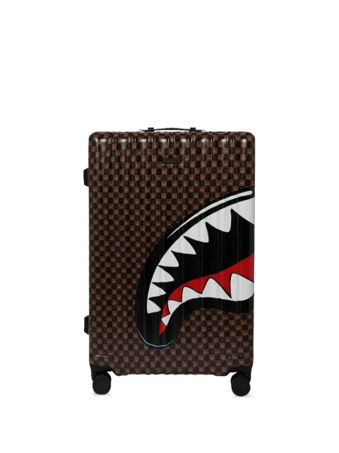 Sprayground Sharks In Paris bubble-check luggage