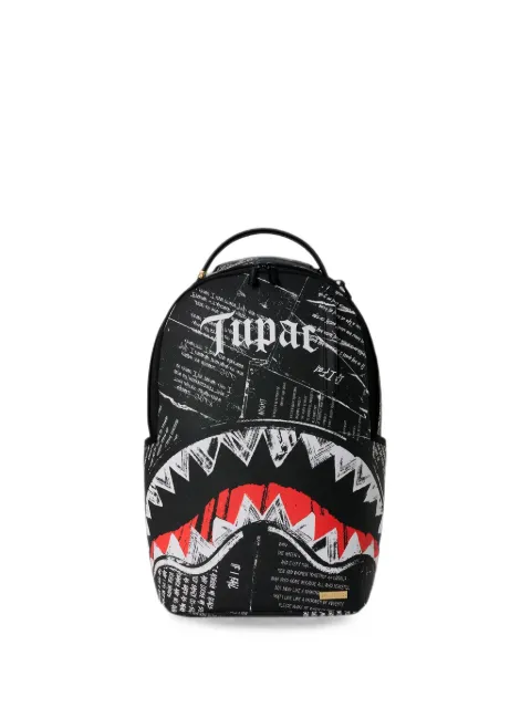Sprayground x Tupac Poetry shark-print backpack