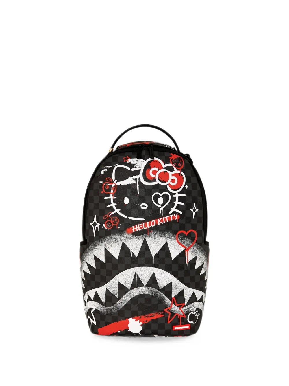 sprayground kid x Hello Kitty Sharkmouth Rucksack - Schwarz
