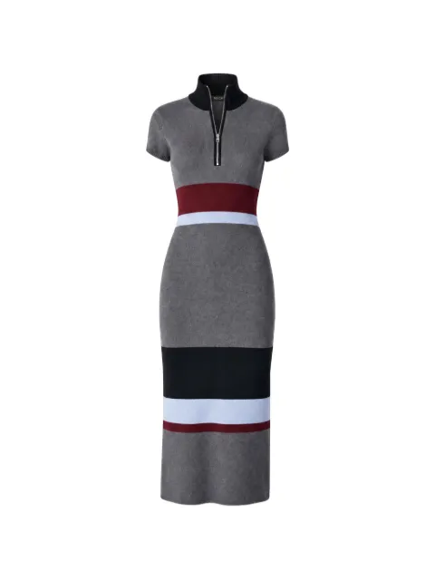 Toccin Dasha striped knit midi dress