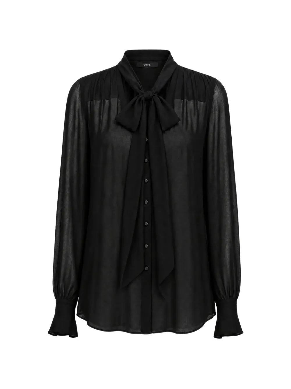 Toccin Blusa Kaila con bottoni - Nero