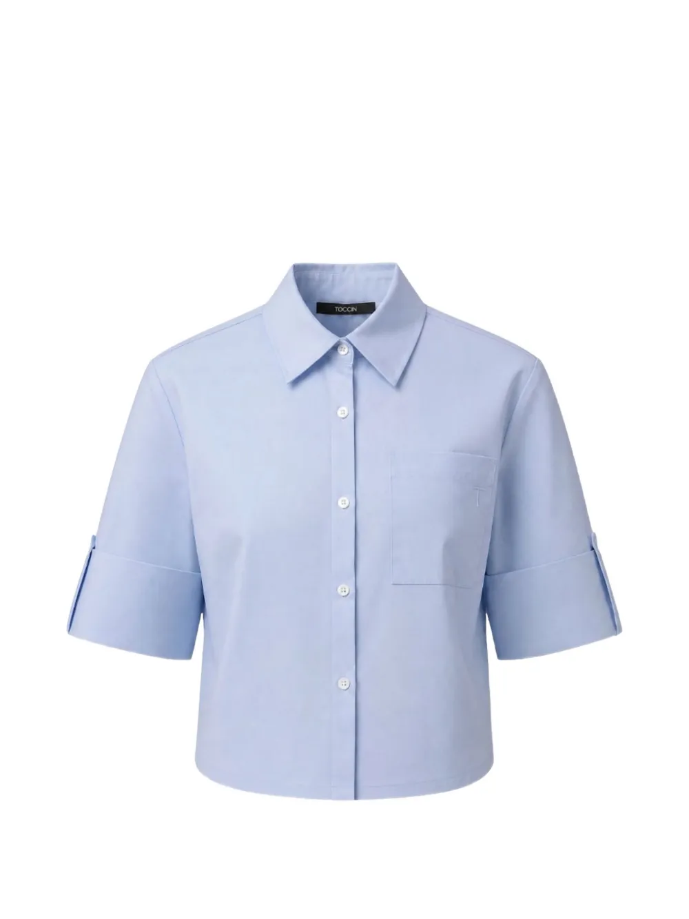 Toccin Brooks short-sleeve shirt - Blau
