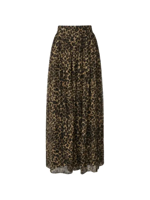 Toccin Dillon pleated maxi skirt