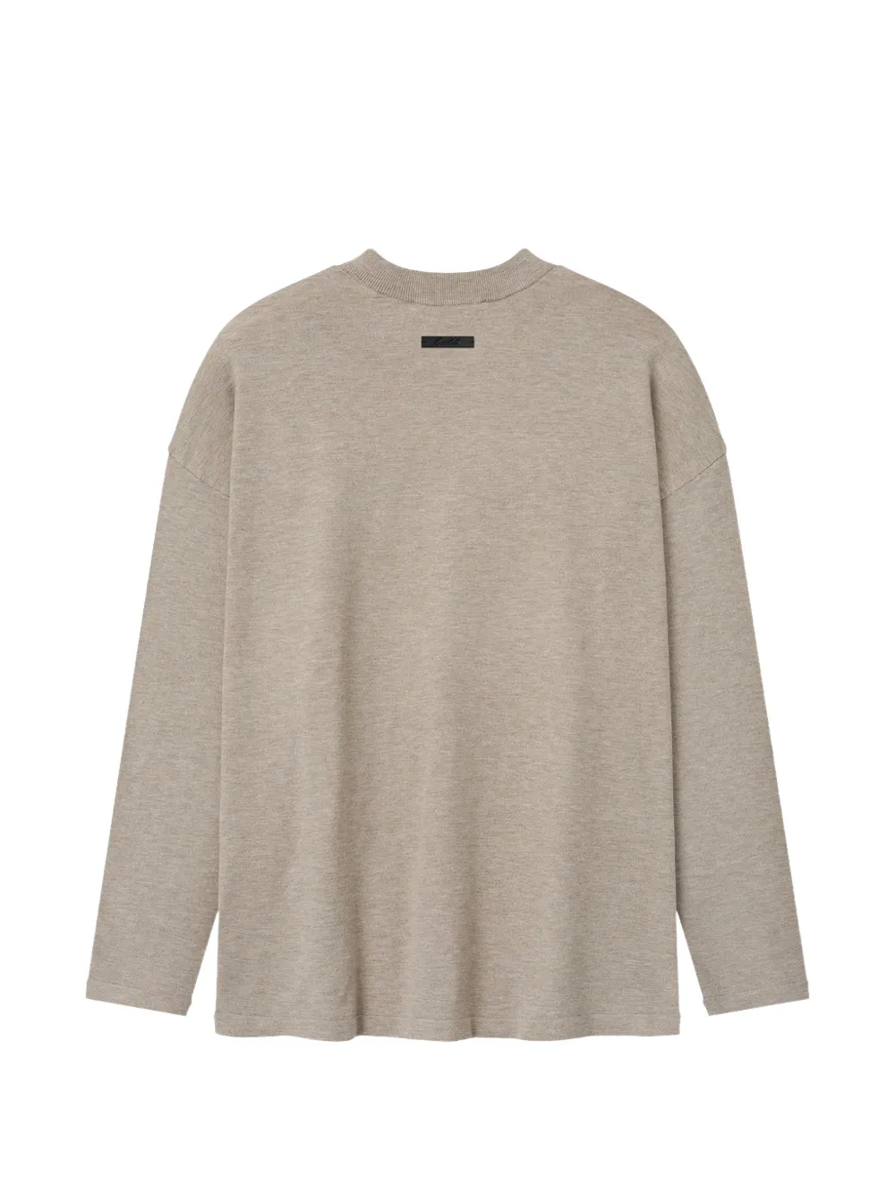 FEAR OF GOD ESSENTIALS Zacht gebreid T-shirt Beige