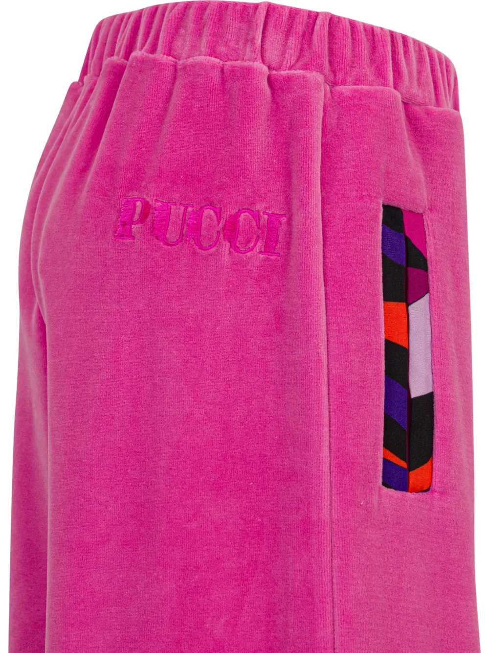 PUCCI Junior Trainingsbroek met geborduurd logo Roze
