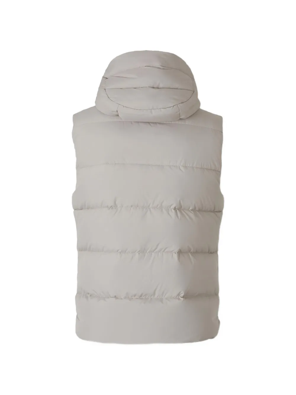 Moorer Bodywarmer met capuchon Grijs