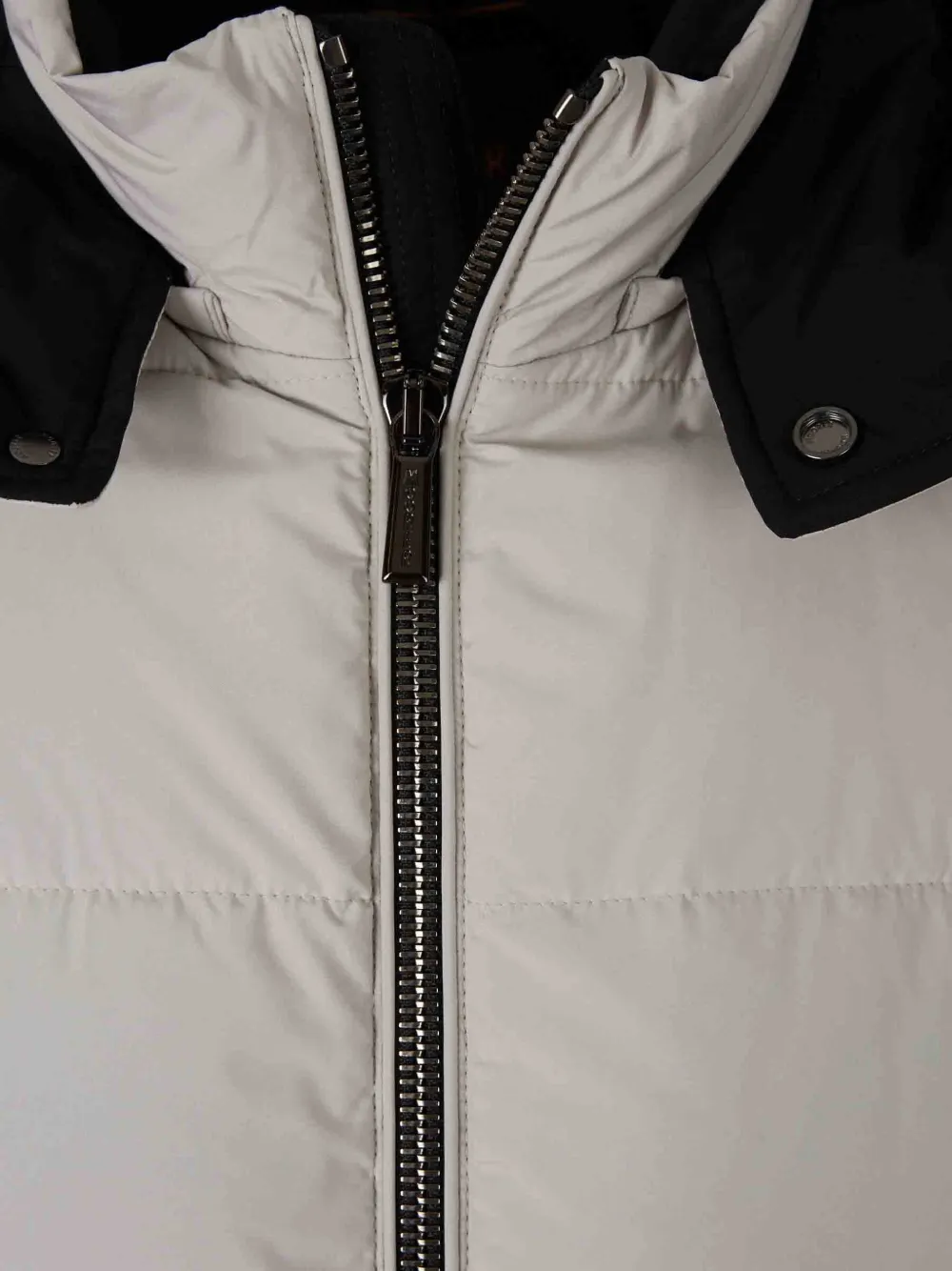 Moorer Bodywarmer met capuchon Grijs