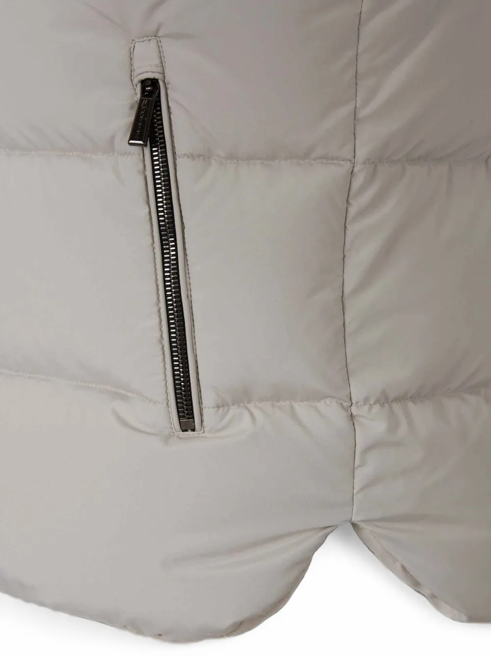 Moorer Bodywarmer met capuchon Grijs