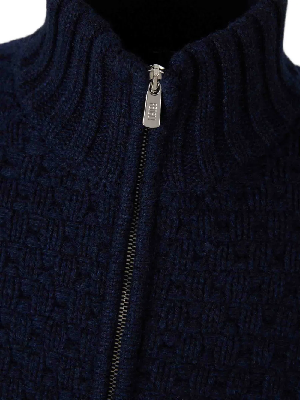 Fedeli Vest met stiksels Blauw