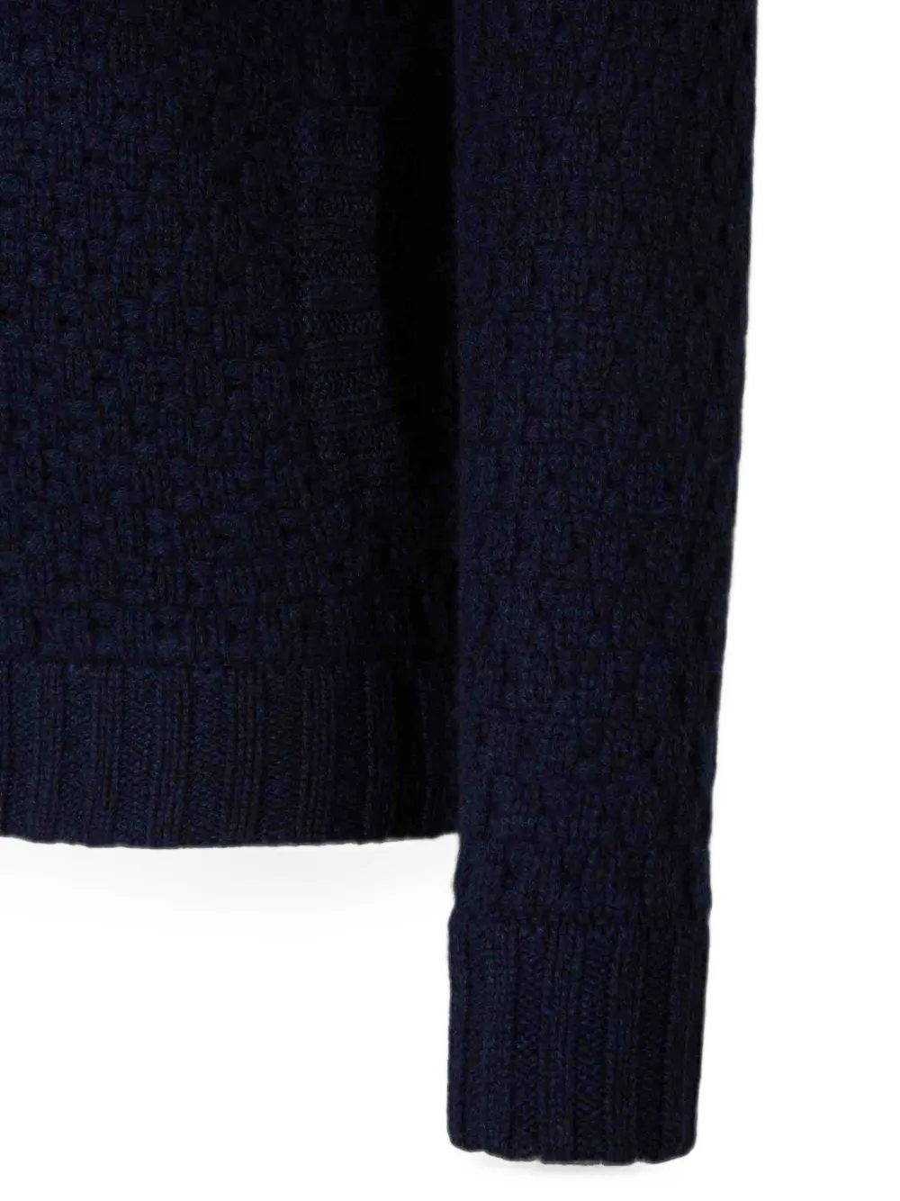 Fedeli Vest met stiksels Blauw