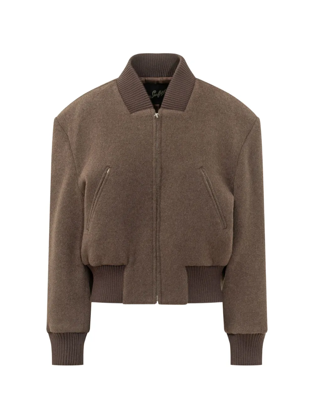 The Seafarer Clara zip-up bomber jacket