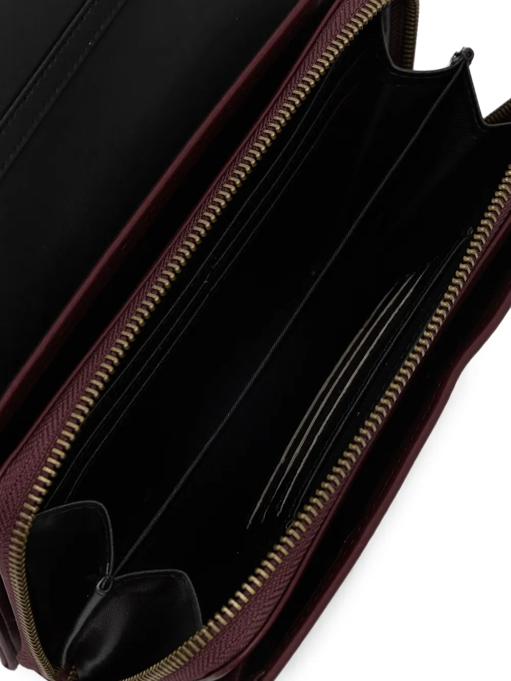 Just Cavalli snake-plaque chain-link clutch bag Rood