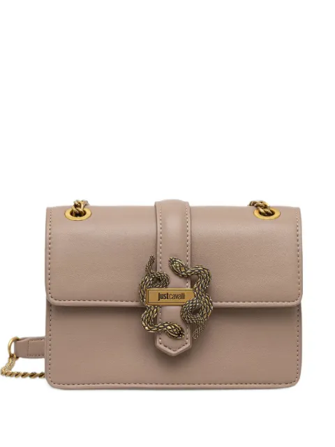 Just Cavalli bolso mini con placa de serpiente