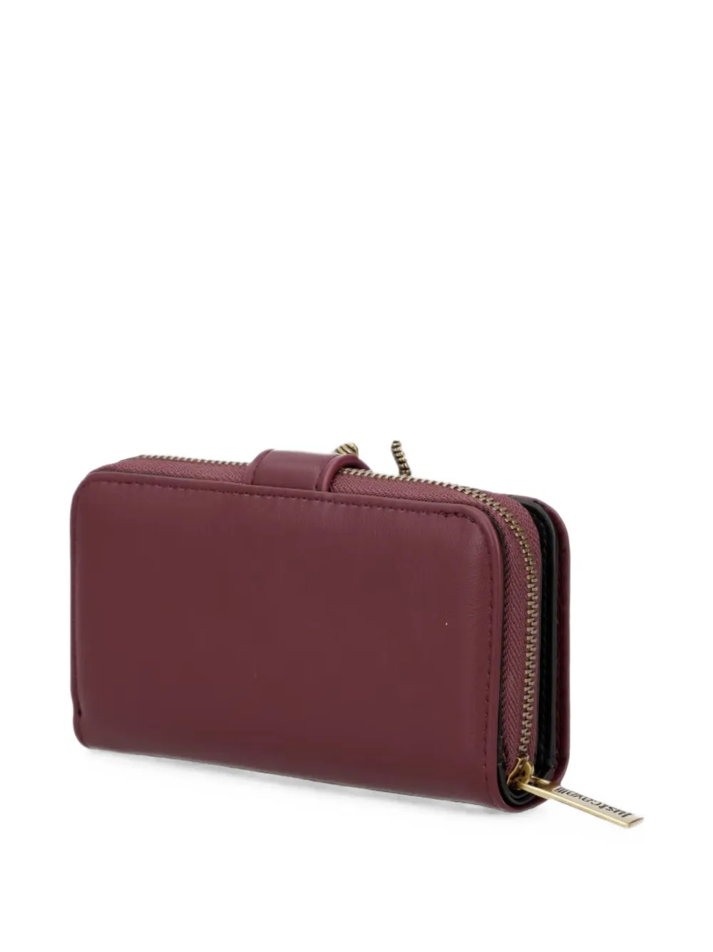 Just Cavalli Iconic Snakes portemonnee van imitatieleer Rood