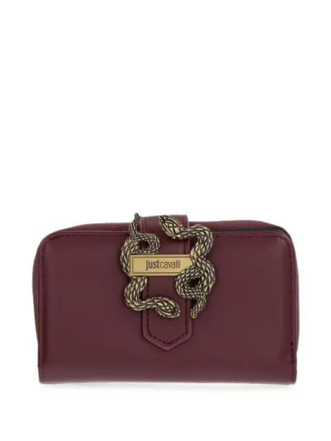 Just Cavalli Iconic Snakes faux-leather wallet