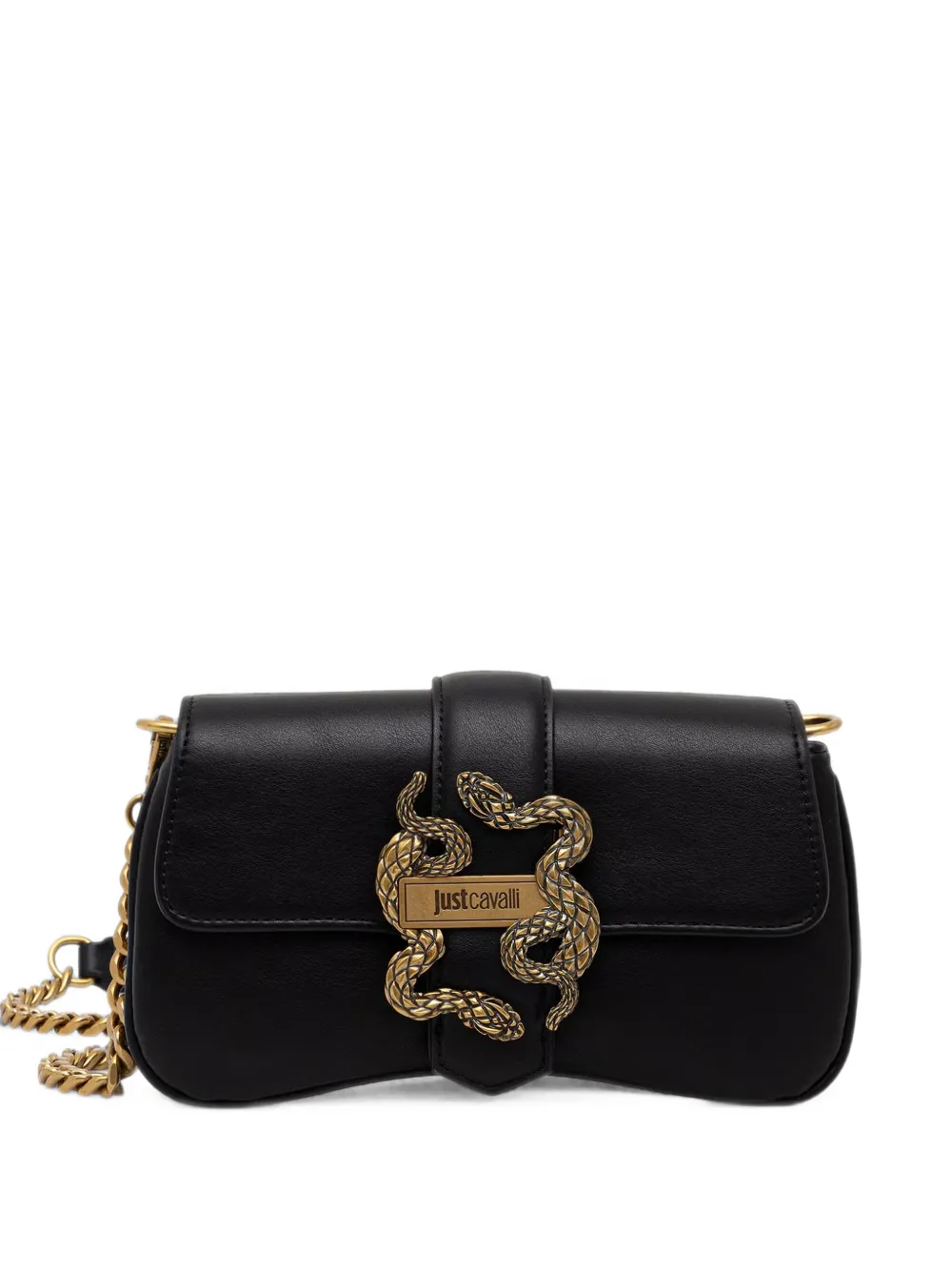 Just Cavalli Borsa a tracolla con applicazione - Nero